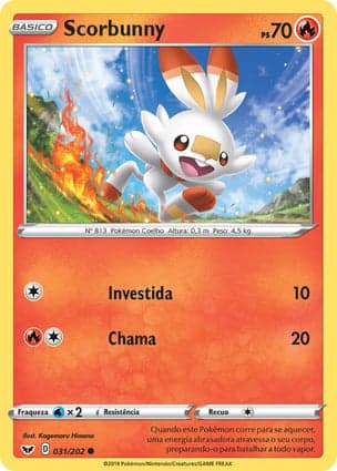Carta Scorbunny