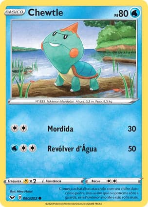 Carta Chewtle