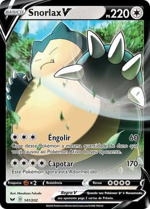 Carta Snorlax V