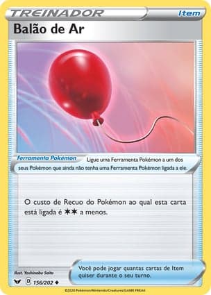 Carta Balão de Ar