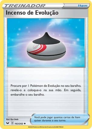 Carta Incenso de Evolução