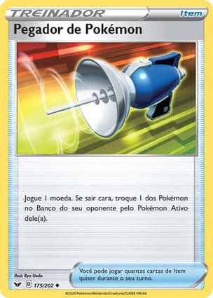 Carta Pegador de Pokémon