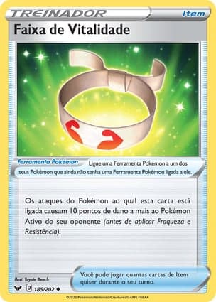 Carta Faixa de Vitalidade