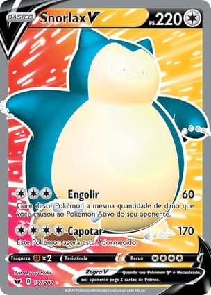 Carta Snorlax V
