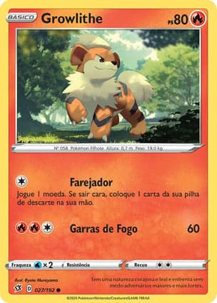 Carta Growlithe