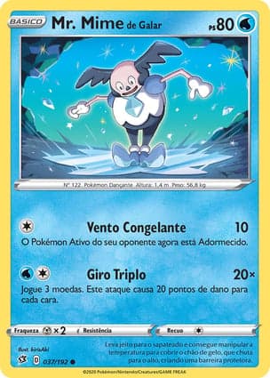 Carta Mr. Mime de Galar