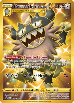 Carta Perrserker de Galar