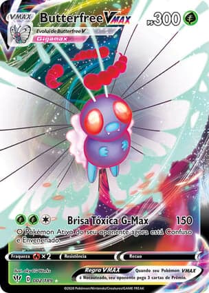 Carta Butterfree VMAX