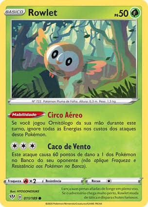 Carta Rowlet