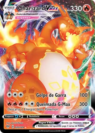 Carta Charizard VMAX
