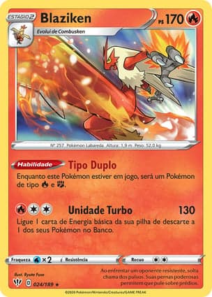 Carta Blaziken