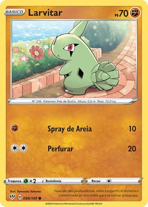 Carta Larvitar