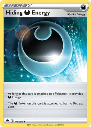 Carta Energia Darkness Oculta Hiding Darkness Energy