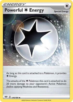 Carta Energia Colorless Poderosa Powerful Colorless Energy