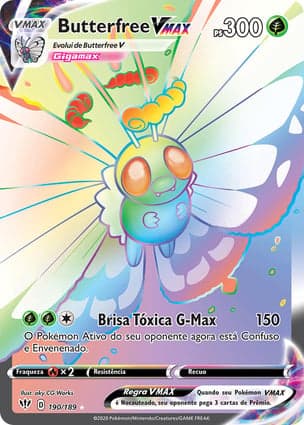Carta Butterfree VMAX
