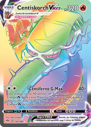 Carta Centiskorch VMAX