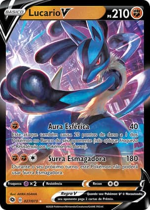 Carta Lucario V