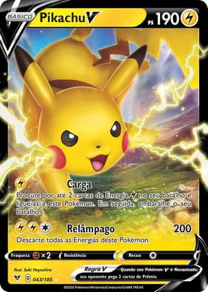 Carta Pikachu V