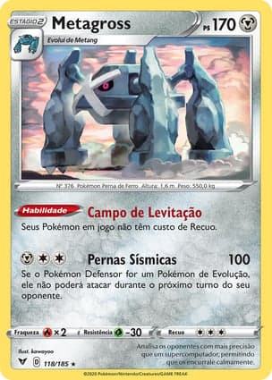 Carta Metagross