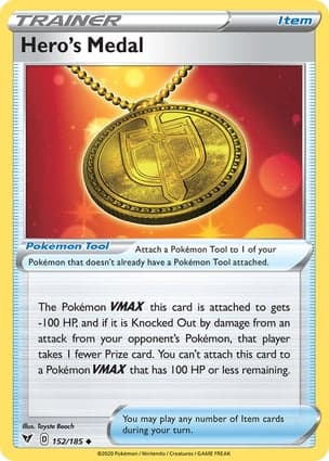 Carta Medalha do Herói