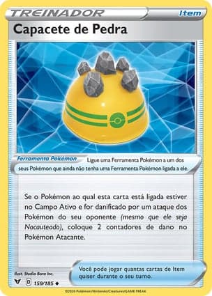 Carta Capacete de Pedra