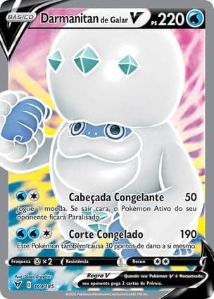 Carta Darmanitan de Galar VGalarian Darmanitan V