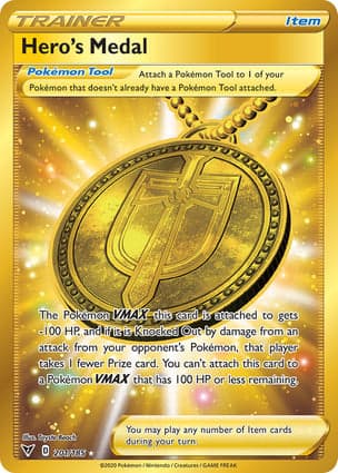 Carta Medalha do Herói