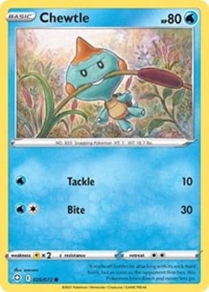 Carta Chewtle