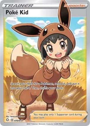 Carta Poké Criança