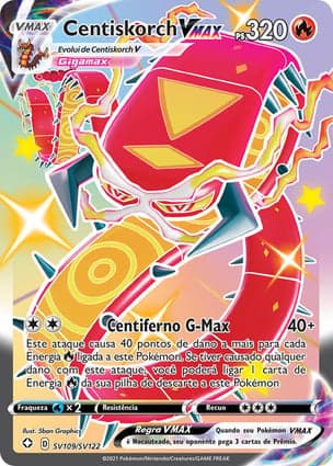 Carta Centiskorch VMAX