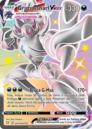 Carta Grimmsnarl VMAX