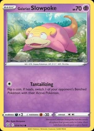 Carta Galarian Slowpoke