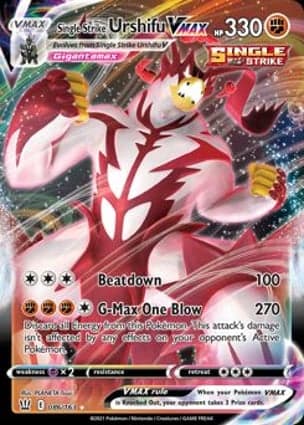Carta Single Strike Urshifu VMAX