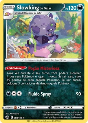 Carta Slowking de Galar