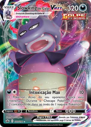 Carta Slowking de Galar VMAXGalarian Slowking VMAX