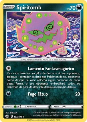 Carta Spiritomb