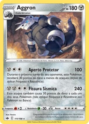 Carta Aggron