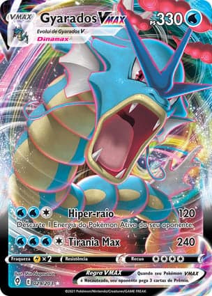 Carta Gyarados VMAX