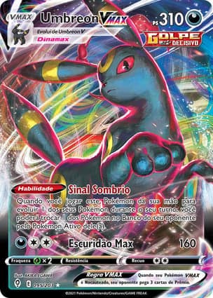 Carta Umbreon VMAX