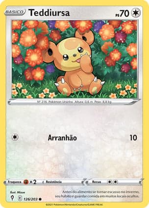 Carta Teddiursa
