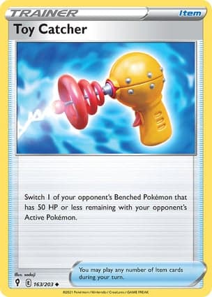 Carta Pegador de Brinquedo