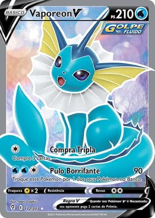 Carta Vaporeon V