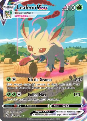 Carta Leafeon VMAX
