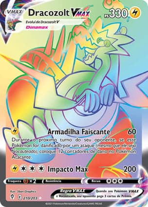 Carta Dracozolt VMAX