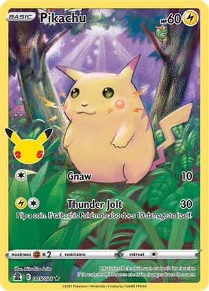 Carta Pikachu