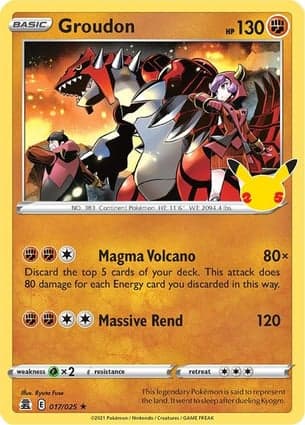 Carta Groudon