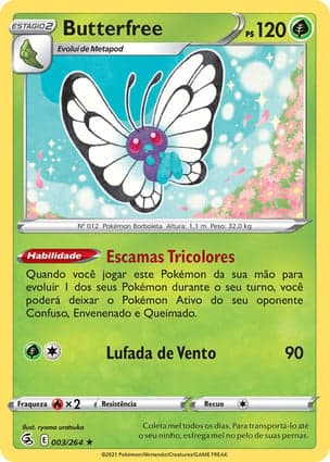 Carta Butterfree