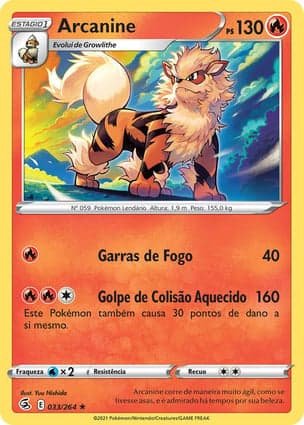 Carta Arcanine