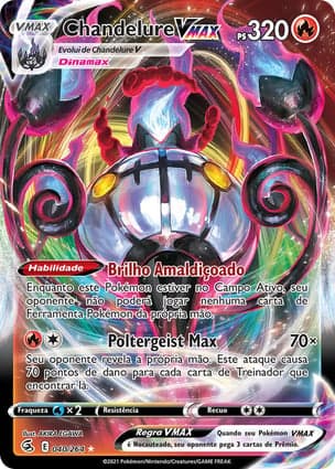 Carta Chandelure VMAX
