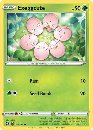 Carta Exeggcute